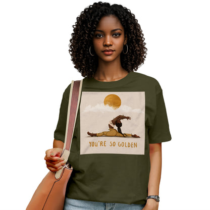 You're So Golden Yoga Queen T-Shirt