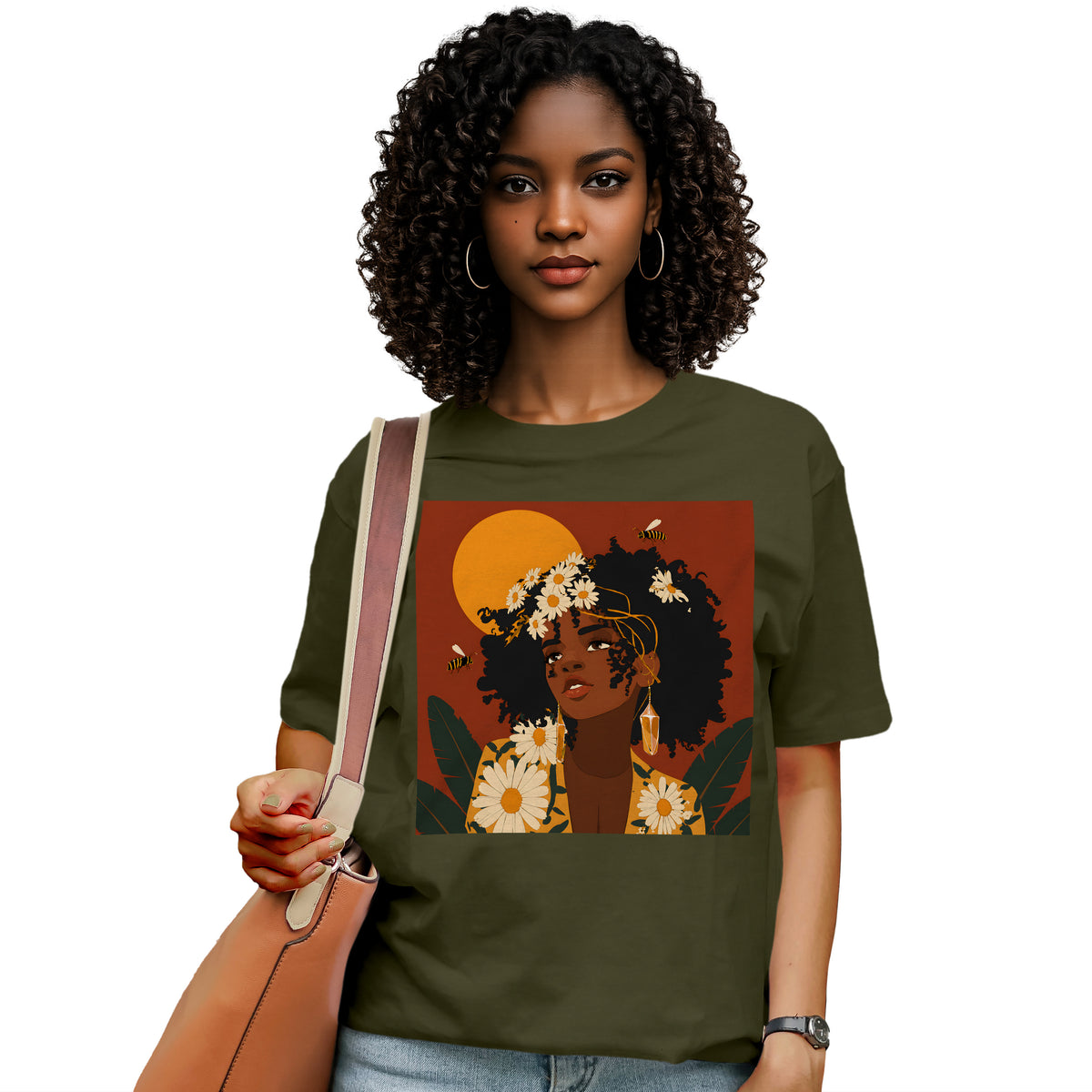 Sun-Kissed Daisy Queen T-Shirt