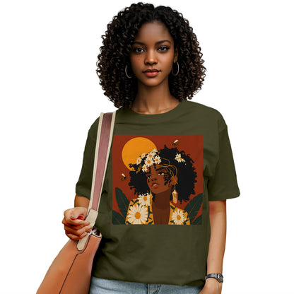 Sun-Kissed Daisy Queen T-Shirt