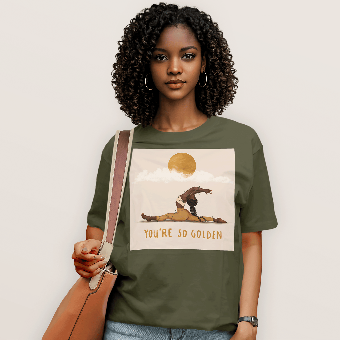 You're So Golden Yoga Queen T-Shirt
