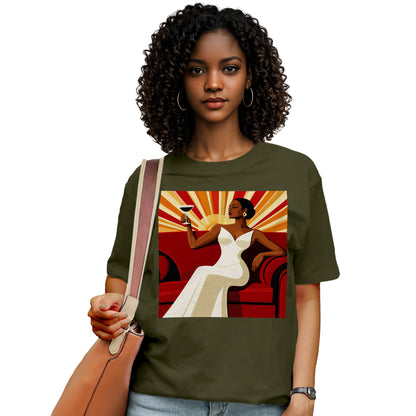 She Toasts to Herself T-Shirt