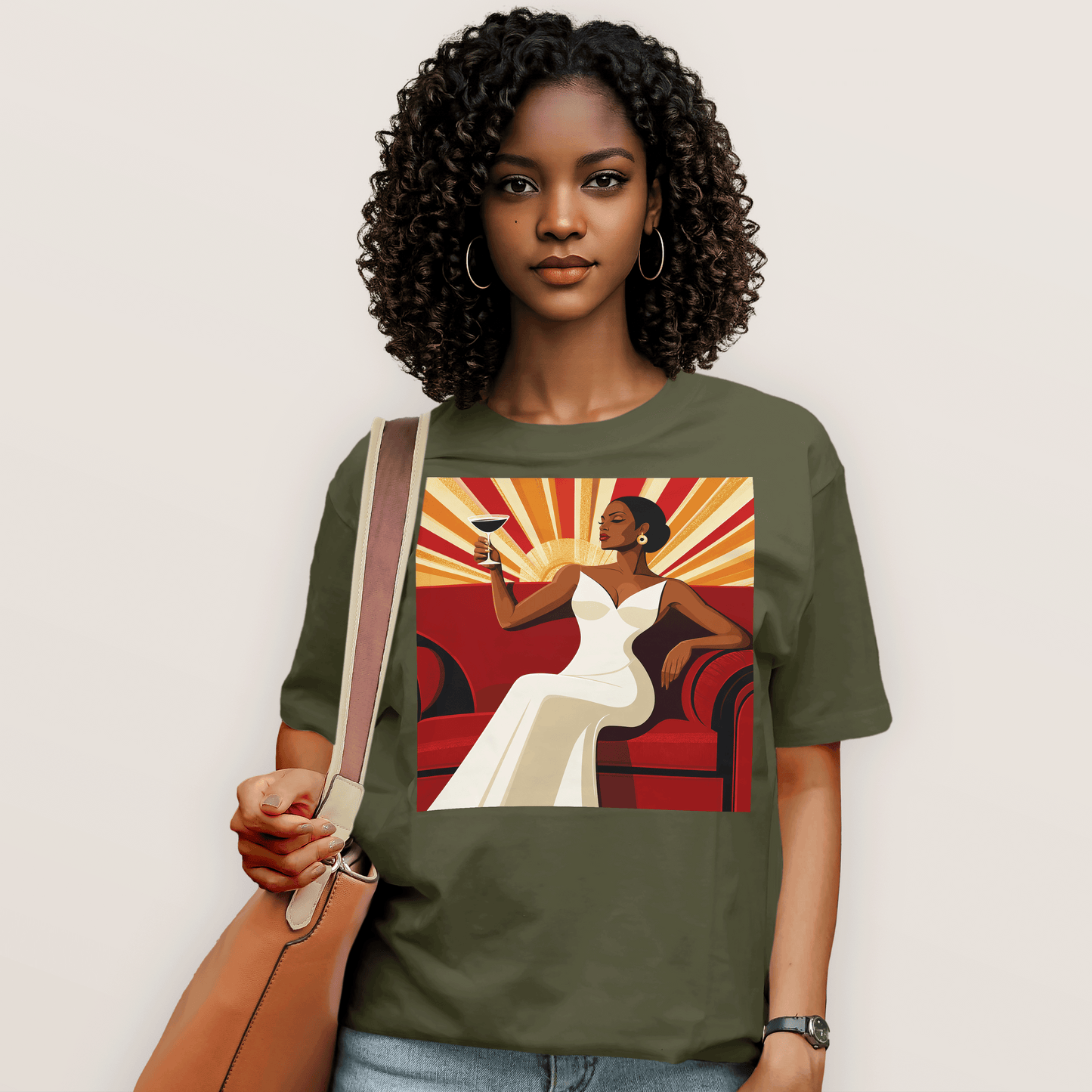 She Toasts to Herself T-Shirt