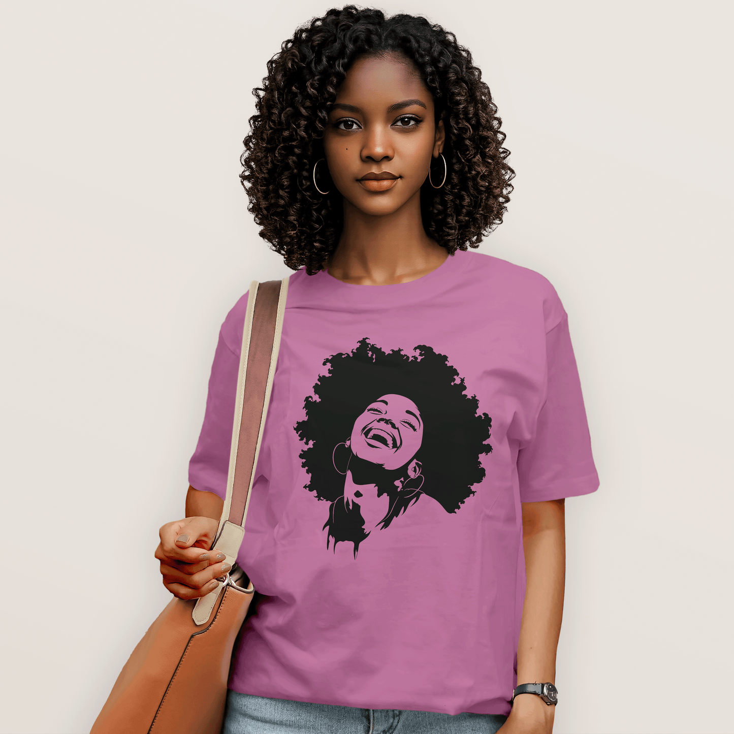 Joyful Afro Queen T-Shirt