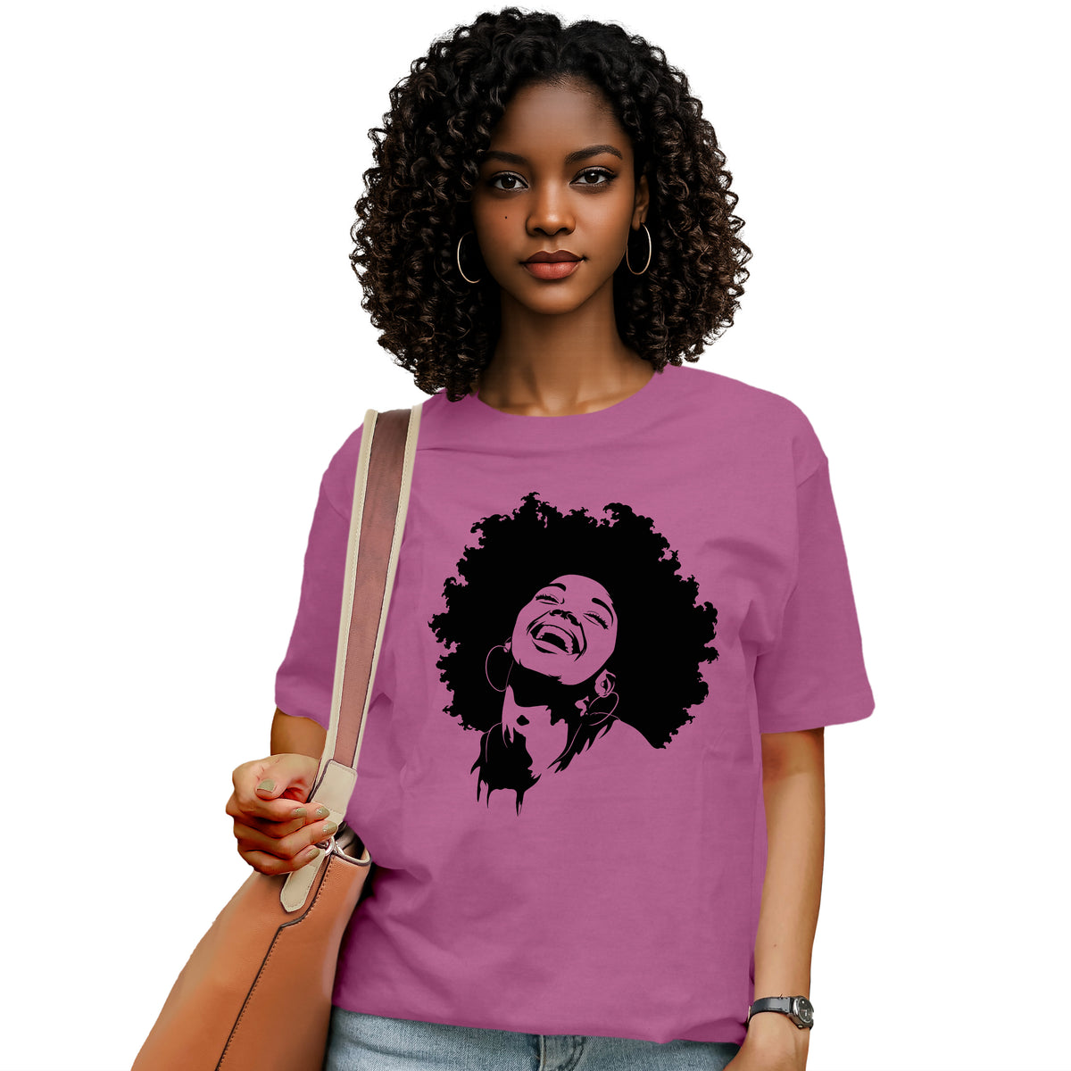 Joyful Afro Queen T-Shirt