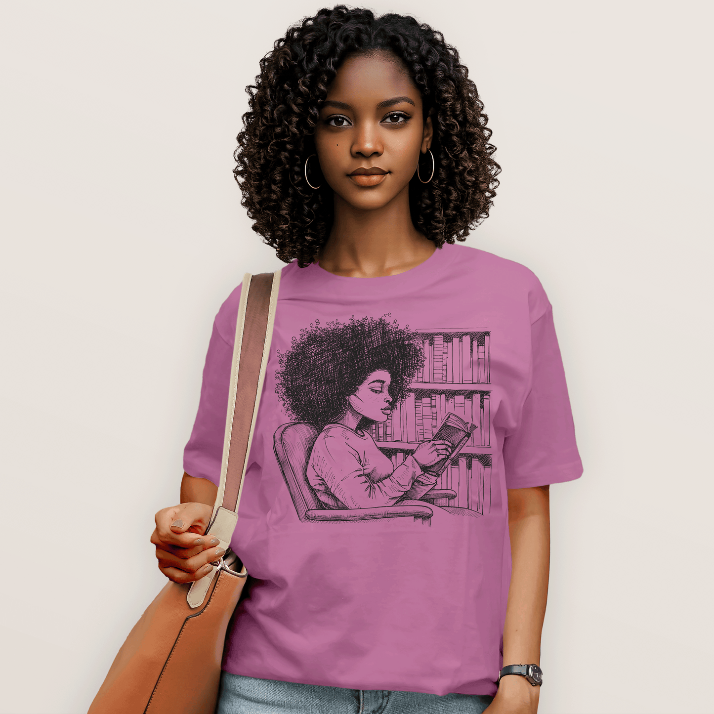 She Reads Like the World Is Quiet T-Shirt