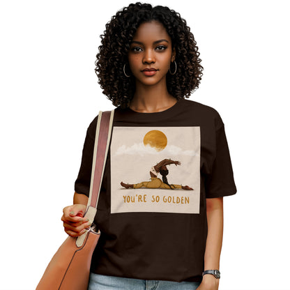You're So Golden Yoga Queen T-Shirt