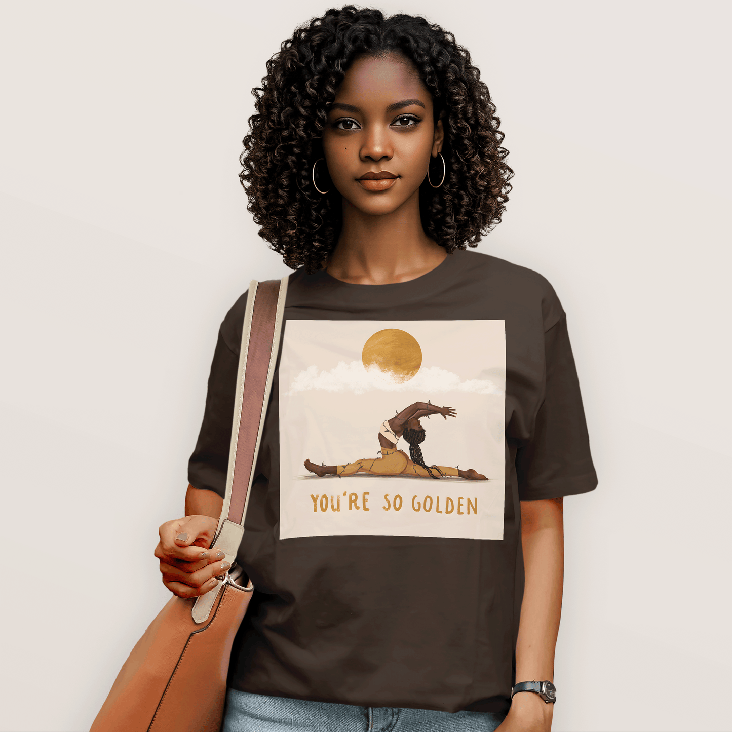 You're So Golden Yoga Queen T-Shirt