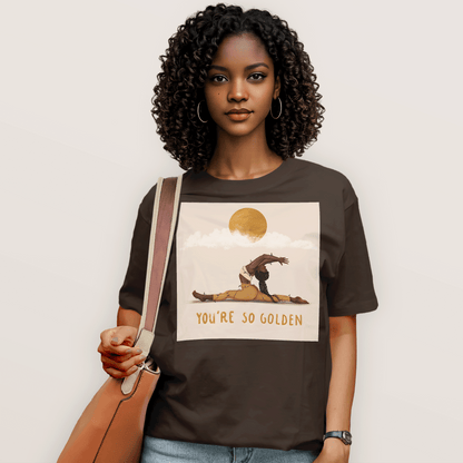 You're So Golden Yoga Queen T-Shirt