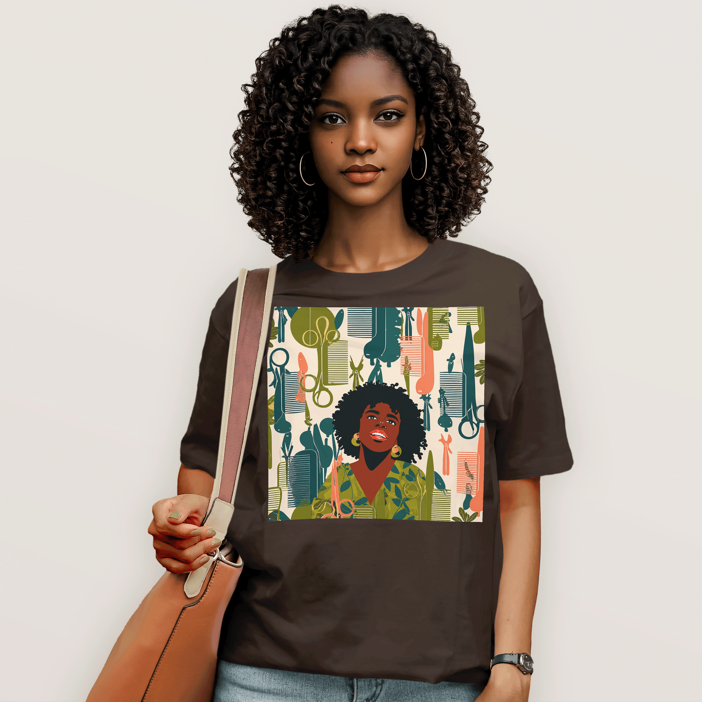 Natural Hair Queen Salon Culture T-Shirt