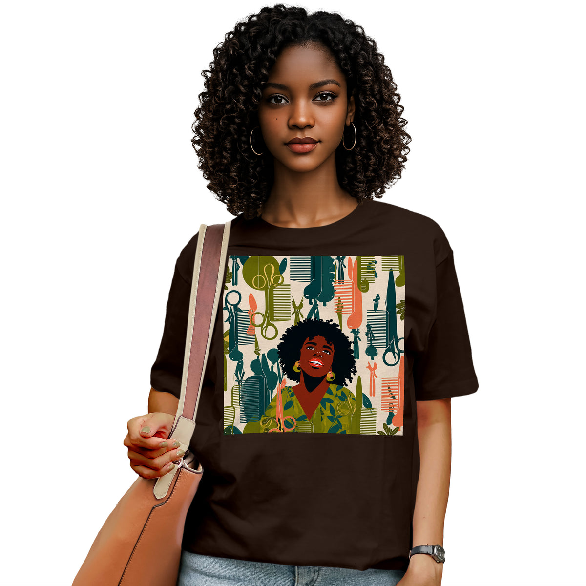Natural Hair Queen Salon Culture T-Shirt