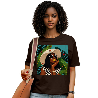 Ladybug Tropical Glam Queen T-Shirt