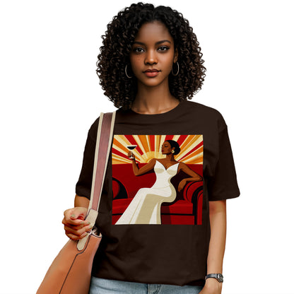 She Toasts to Herself T-Shirt