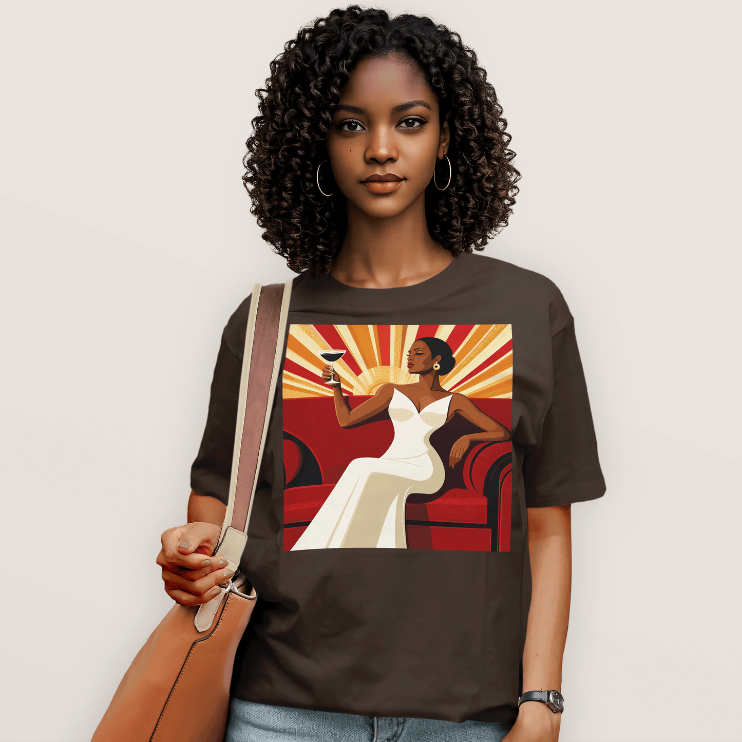 She Toasts to Herself T-Shirt