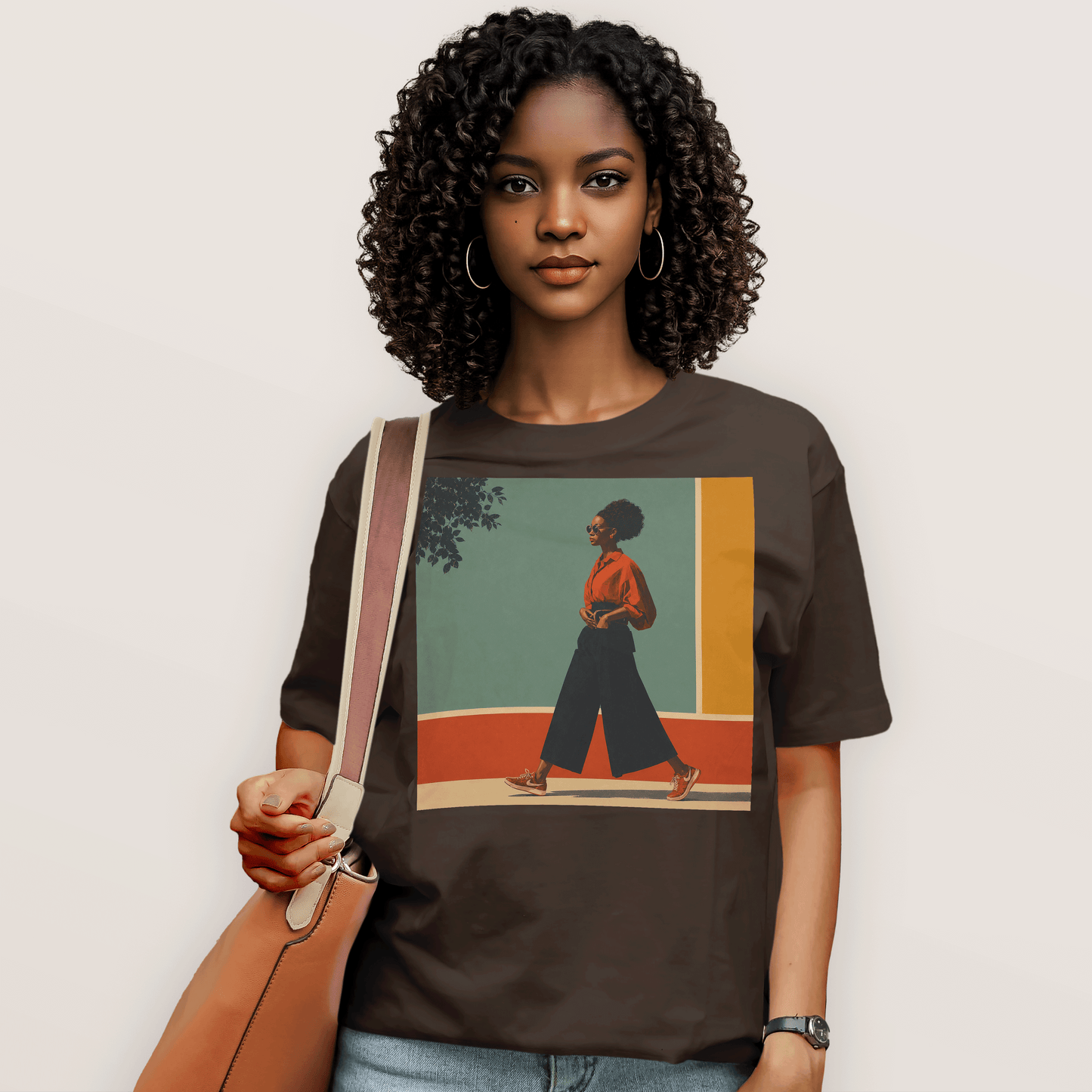 She Walks in Color T-Shirt