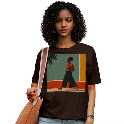 She Walks in Color T-Shirt