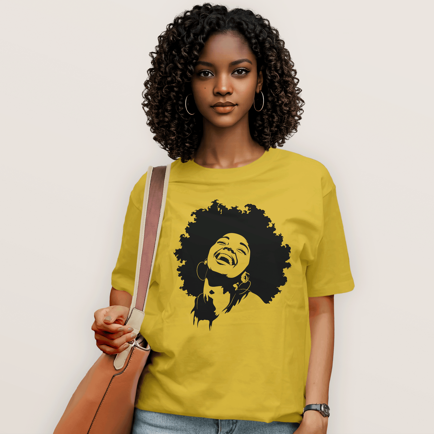 Joyful Afro Queen T-Shirt