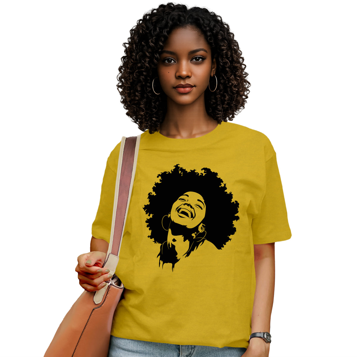 Joyful Afro Queen T-Shirt