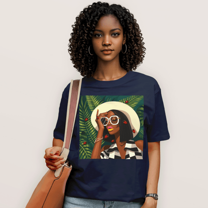 Ladybug Chic Afro Queen T-Shirt