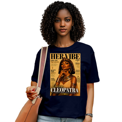 Queen Cleopatra Her Vibe Magazine T-Shirt