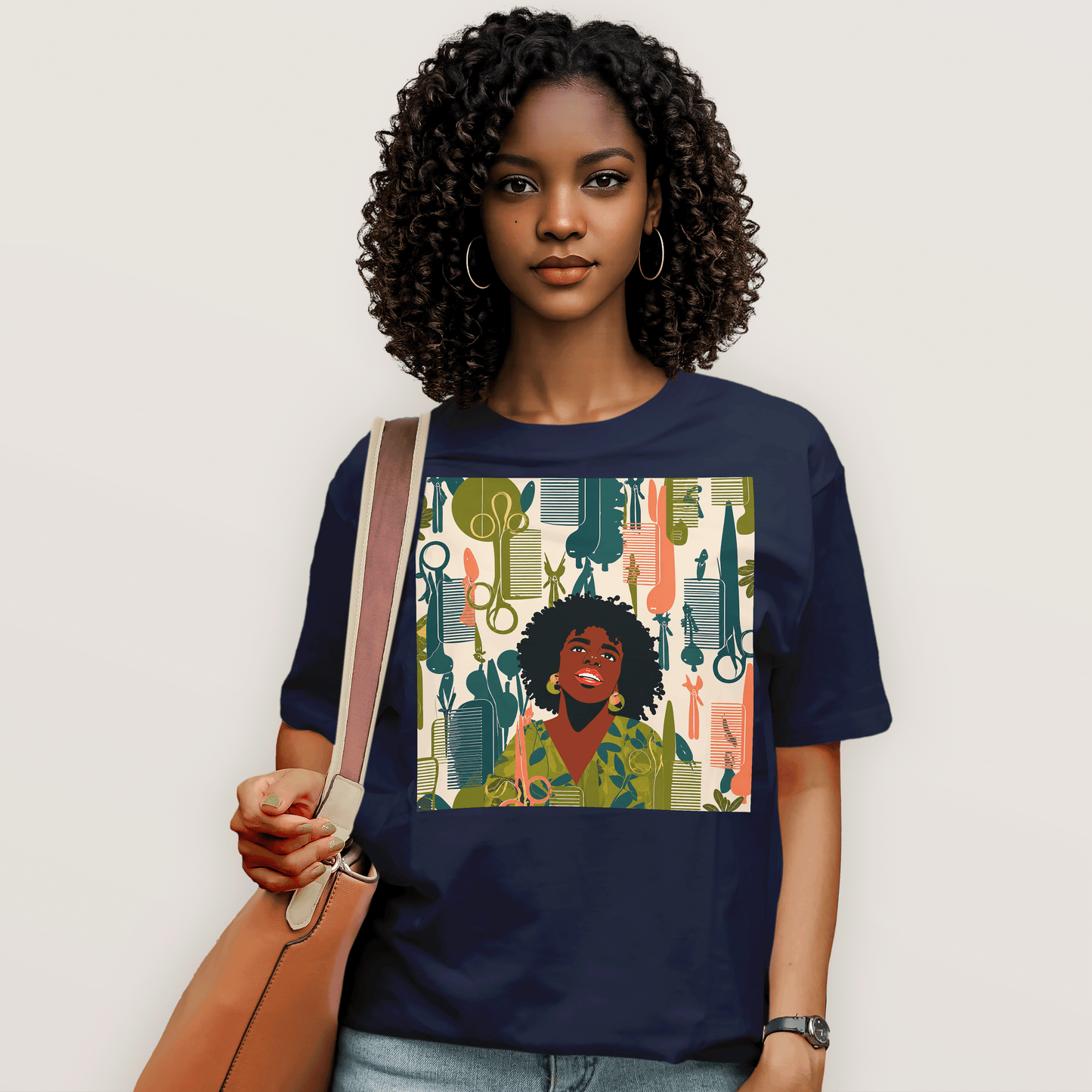 Natural Hair Queen Salon Culture T-Shirt