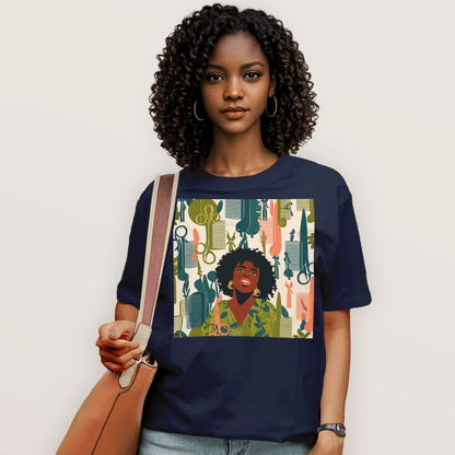Natural Hair Queen Salon Culture T-Shirt