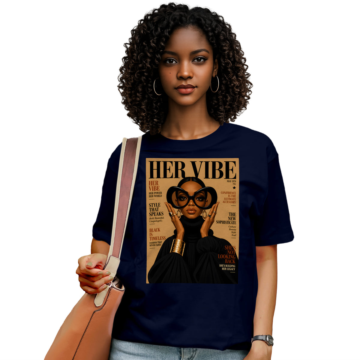 Her Vibe Fashion Magazine T-Shirt