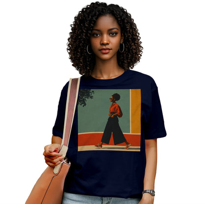 She Walks in Color T-Shirt