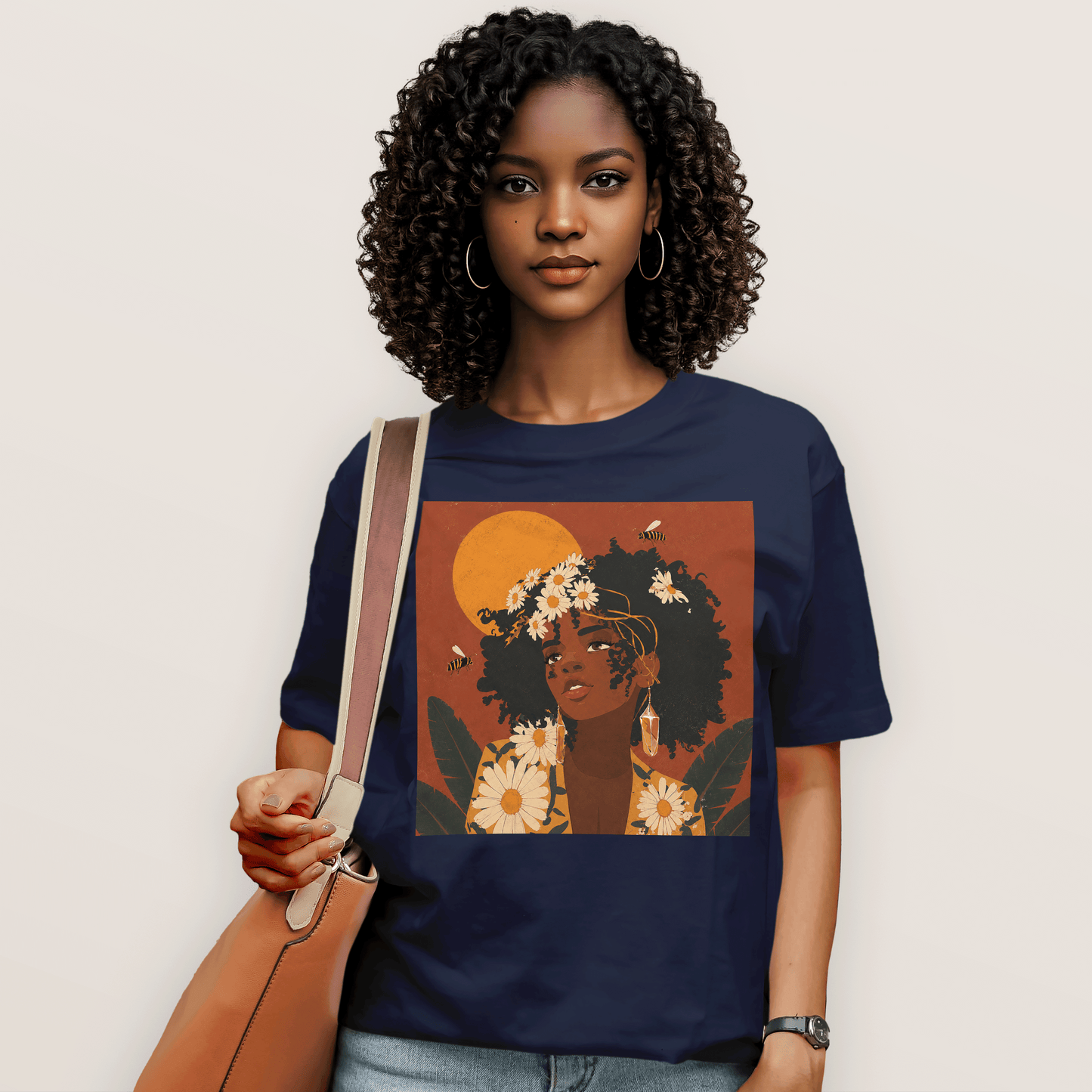 Sun-Kissed Daisy Queen T-Shirt