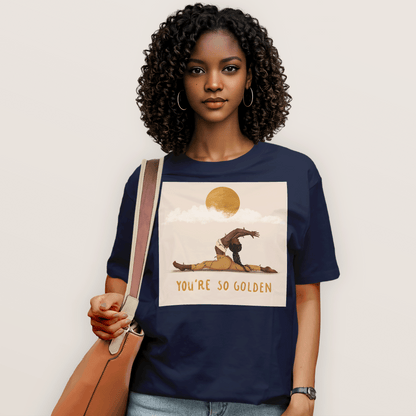 You're So Golden Yoga Queen T-Shirt