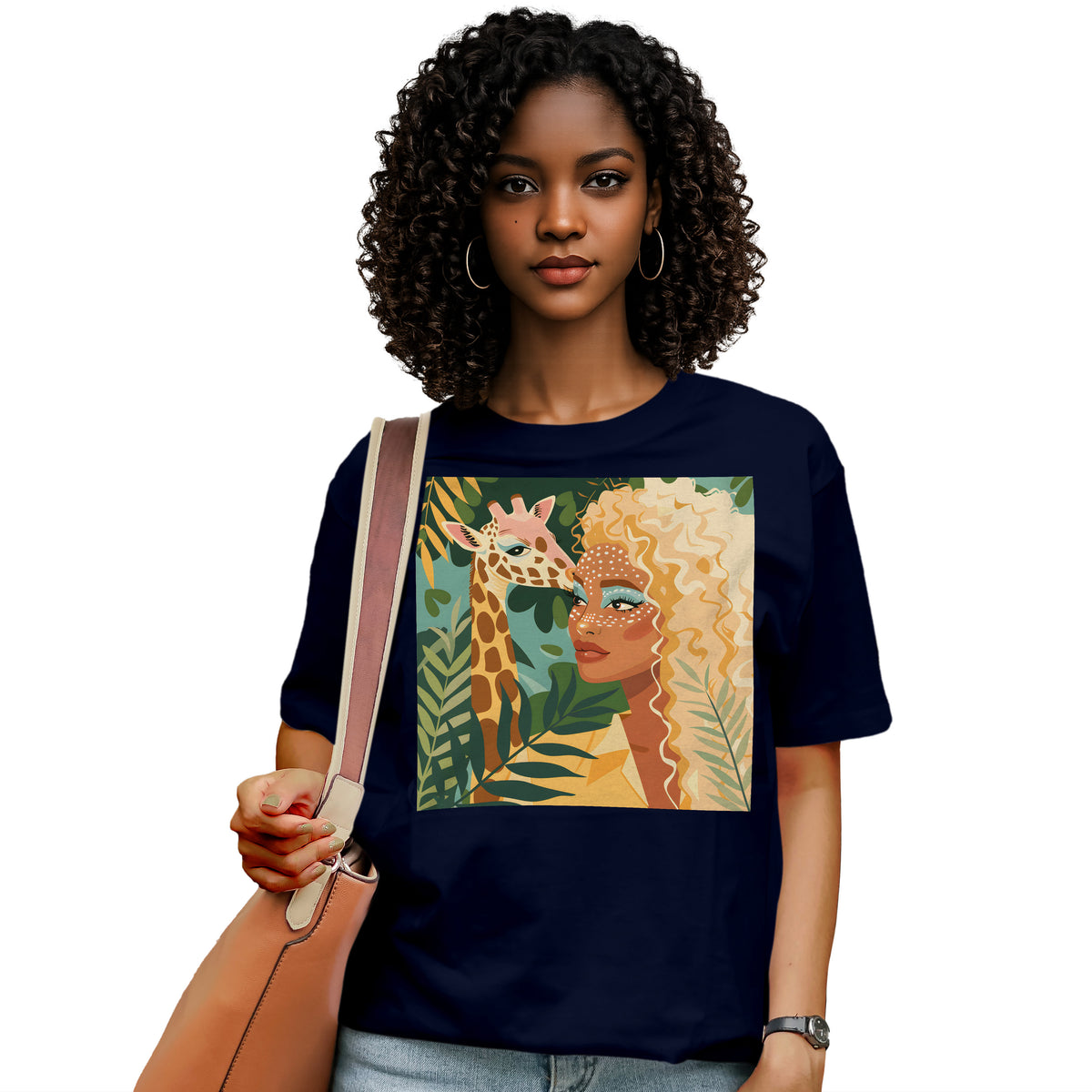 Boho Safari Giraffe T-Shirt