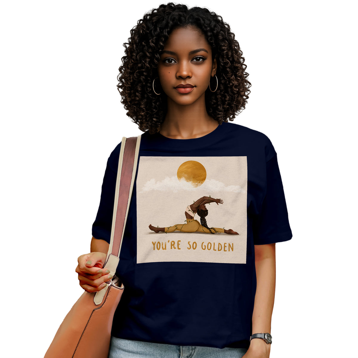 You're So Golden Yoga Queen T-Shirt