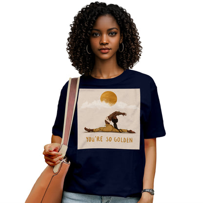 You're So Golden Yoga Queen T-Shirt