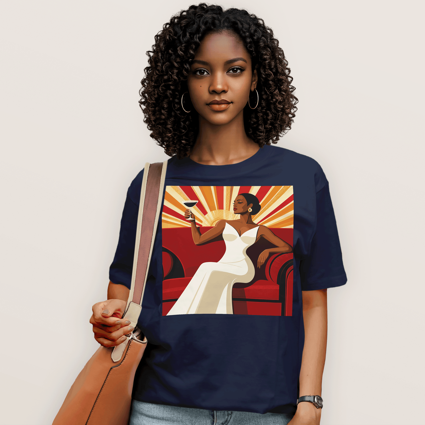 She Toasts to Herself T-Shirt