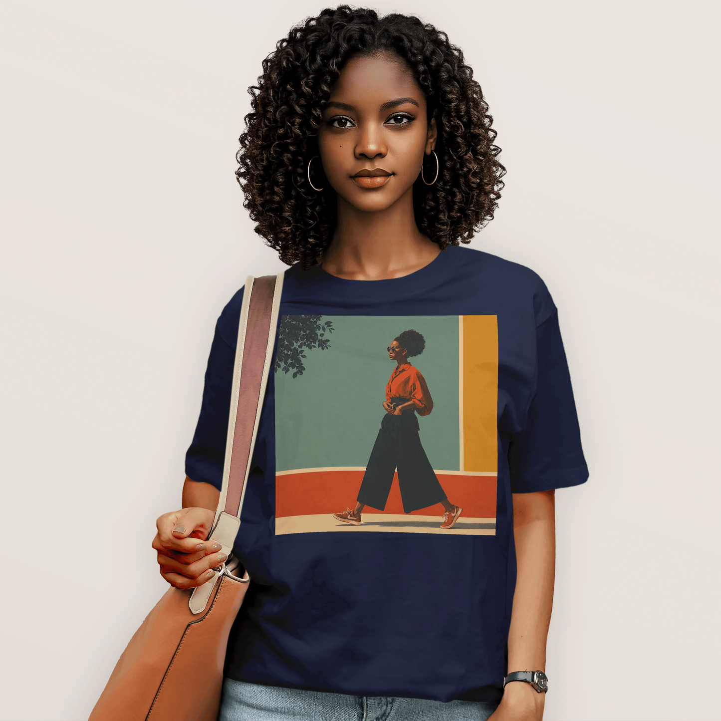 She Walks in Color T-Shirt