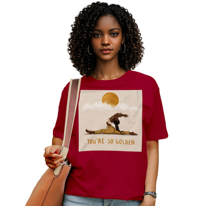 You're So Golden Yoga Queen T-Shirt