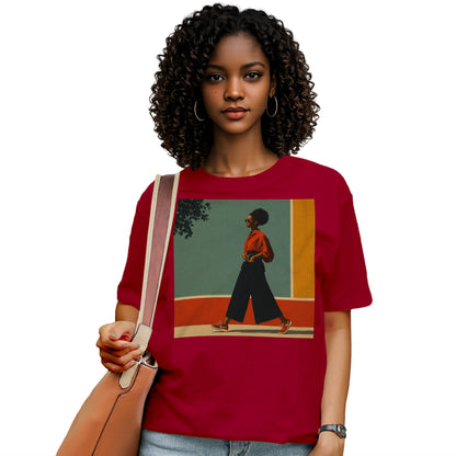 She Walks in Color T-Shirt