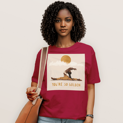 You're So Golden Yoga Queen T-Shirt