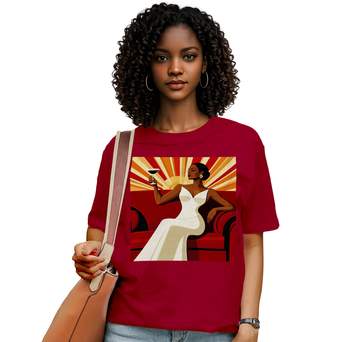 She Toasts to Herself T-Shirt