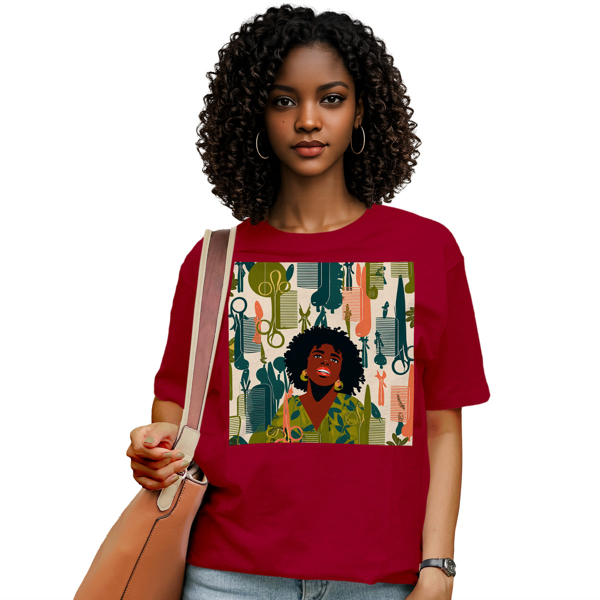 Natural Hair Queen Salon Culture T-Shirt
