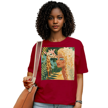 Boho Safari Giraffe T-Shirt