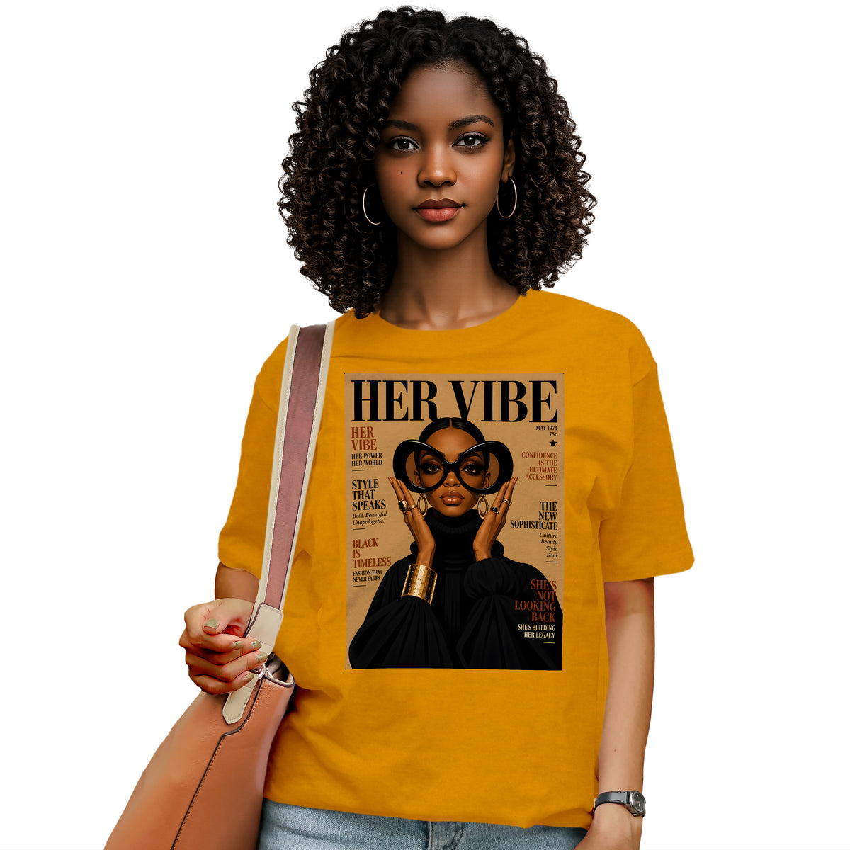 Her Vibe Fashion Magazine T-Shirt