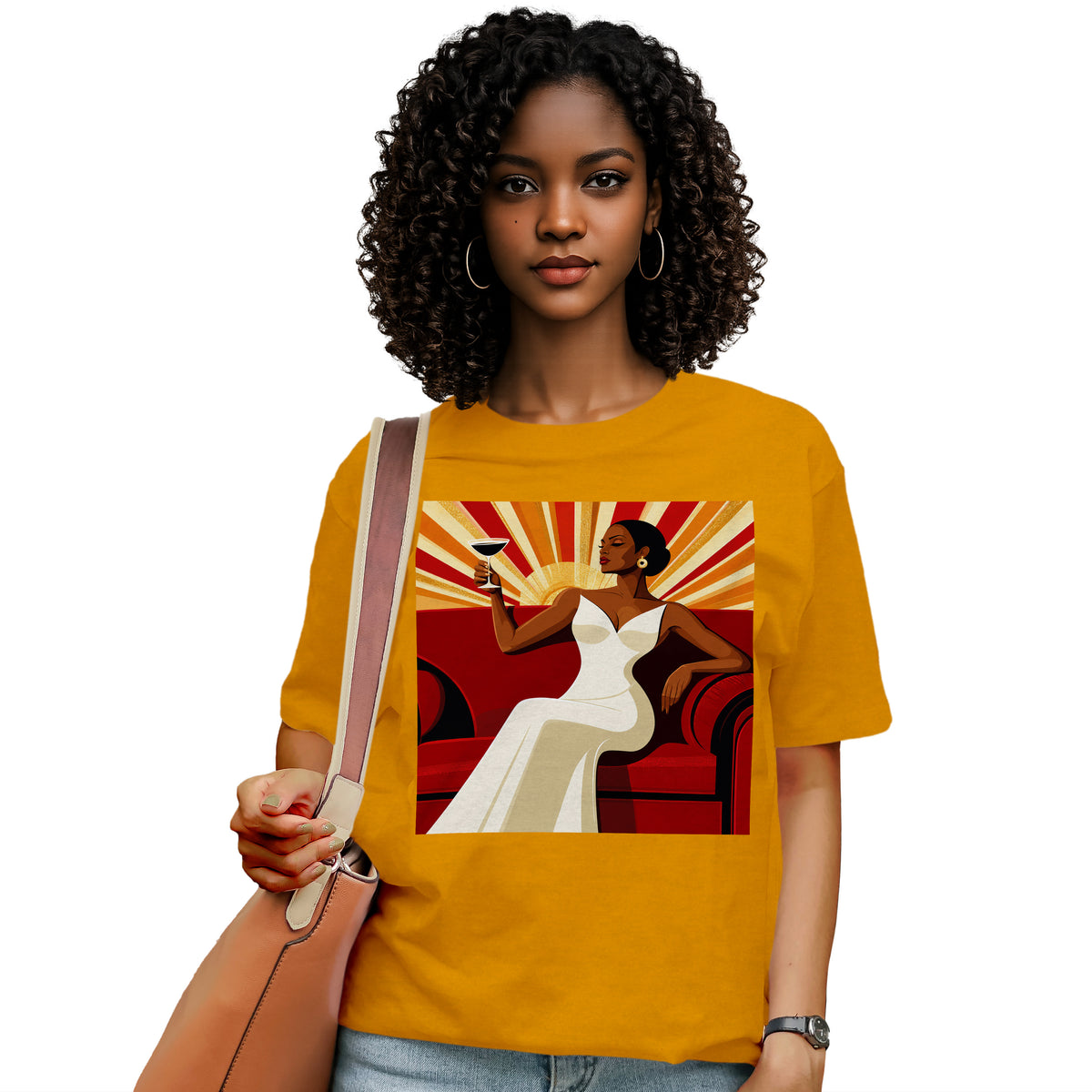 She Toasts to Herself T-Shirt