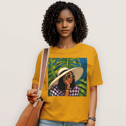 Tropical Ladybug Fashion Queen T-Shirt