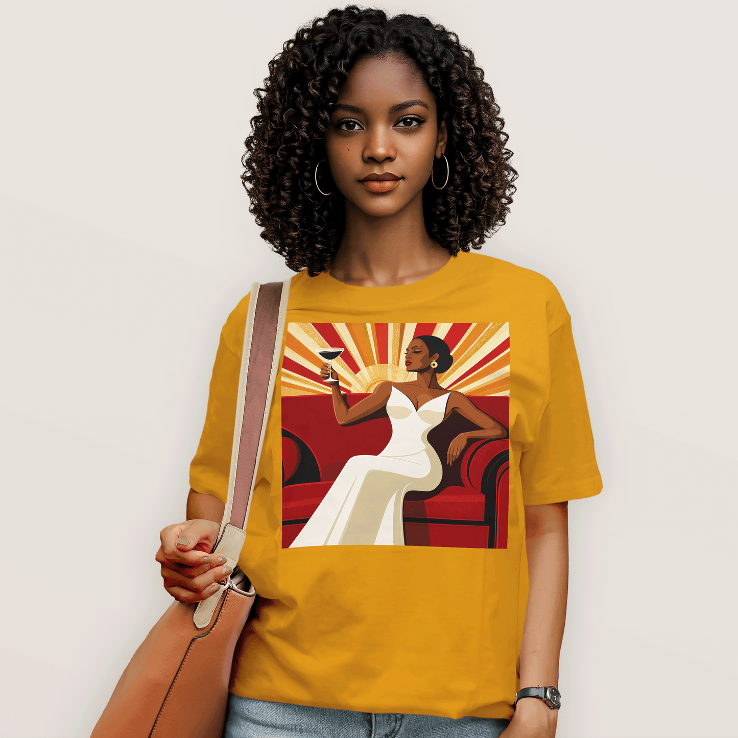 She Toasts to Herself T-Shirt