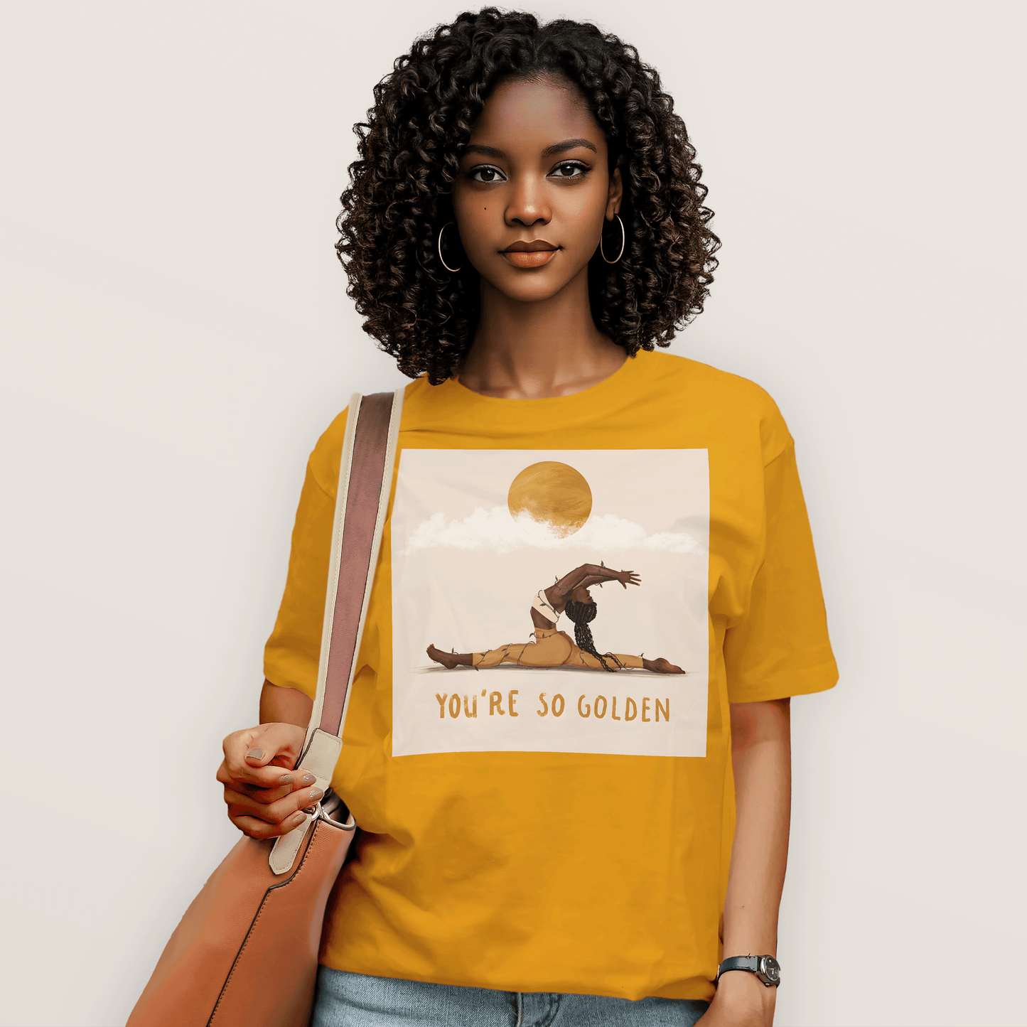 You're So Golden Yoga Queen T-Shirt