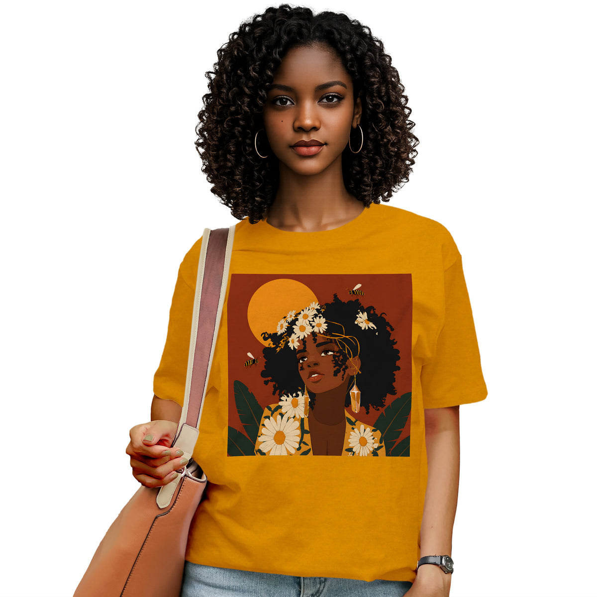 Sun-Kissed Daisy Queen T-Shirt