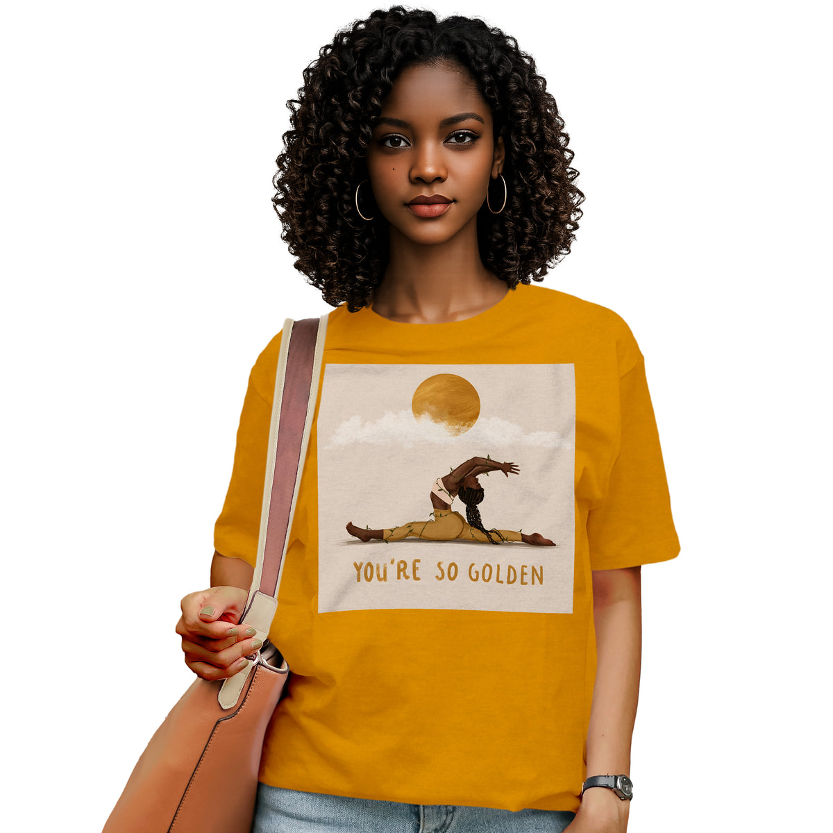 You're So Golden Yoga Queen T-Shirt
