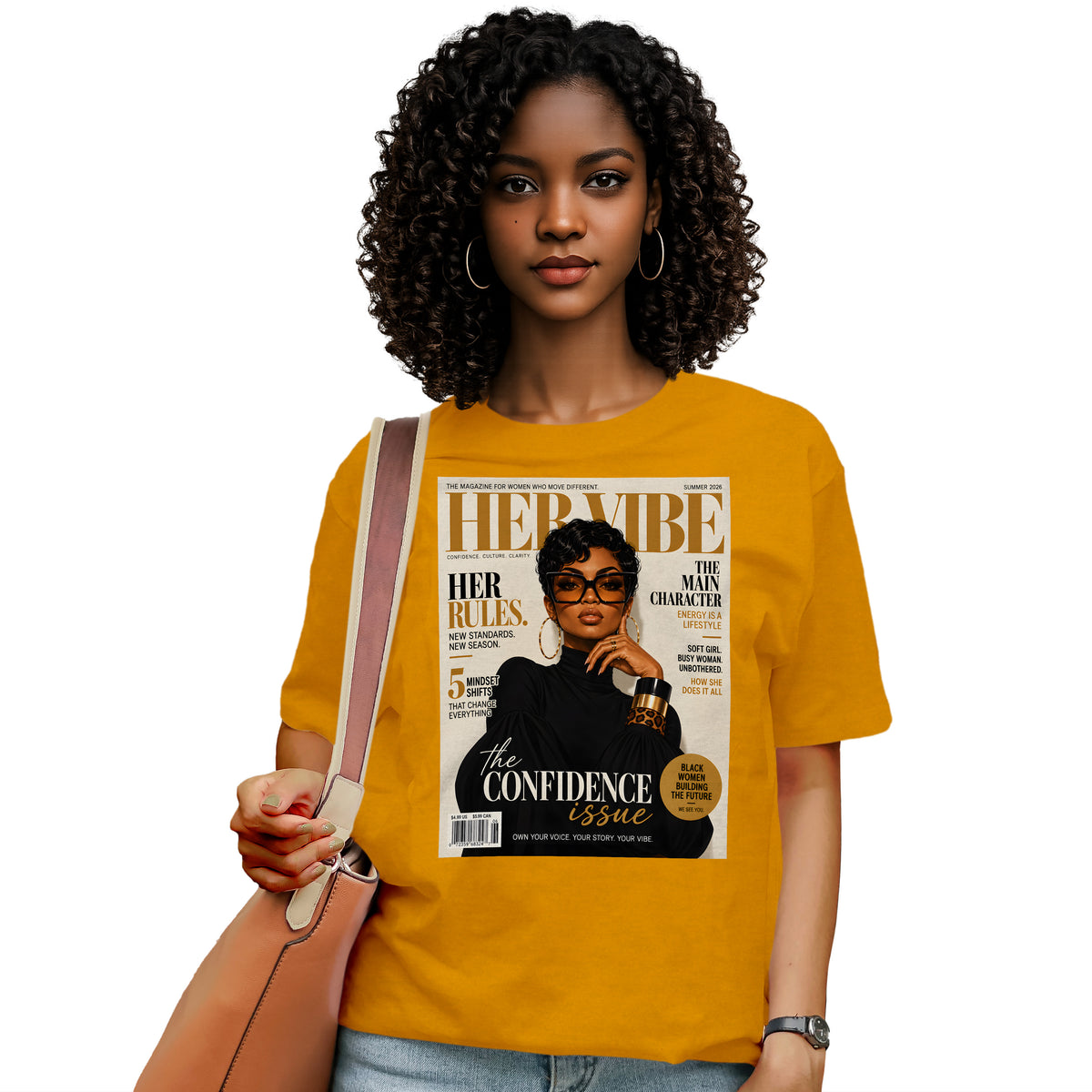 Her Vibe Confidence Issue Graphic T-Shirt