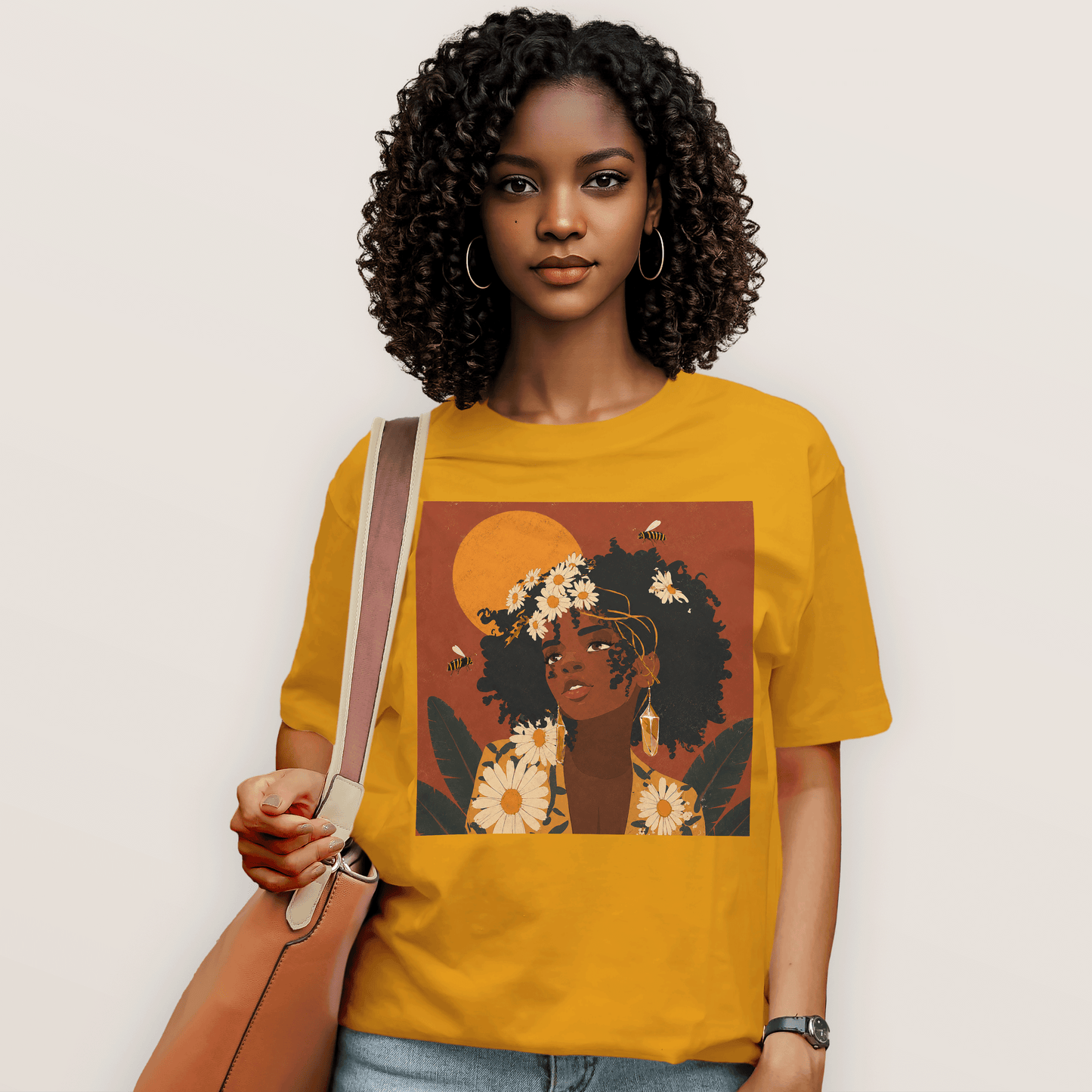 Sun-Kissed Daisy Queen T-Shirt