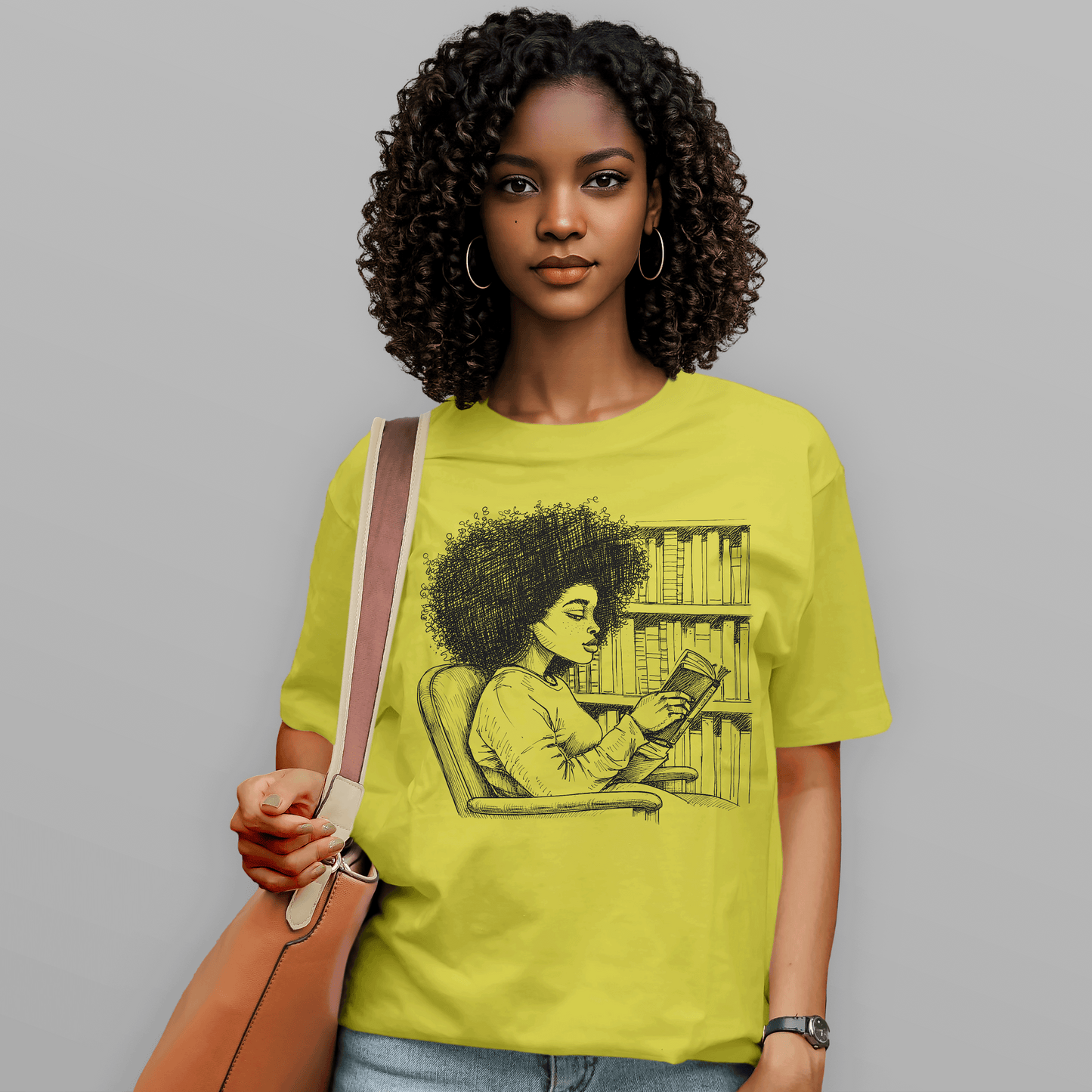 She Reads Like the World Is Quiet T-Shirt